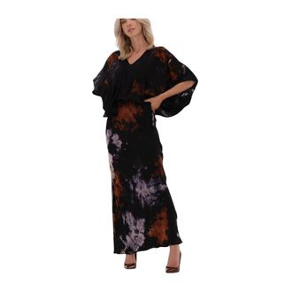 Mes Demoiselles... Blouse Dephais - Dames - Maxi kleedjes - Veelkleurig - 2XS - Kleedjes
