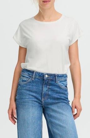 b.young Pamila Cotton T-Shirt in White at Nordstrom Rack, Size X-Small