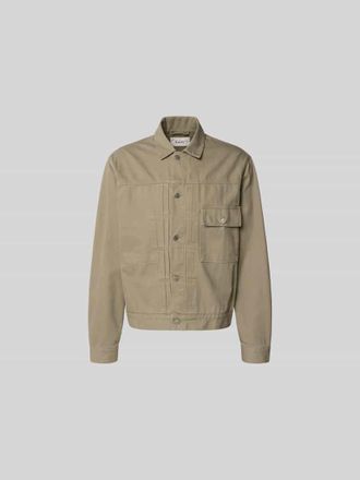 For&eacute;t Jeansjacke aus reiner Baumwolle in Camel, Gr&ouml;&szlig;e L