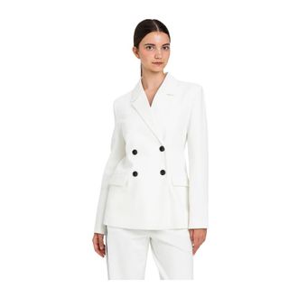 Twinset Blazers, female, White, Size: XS Blazer