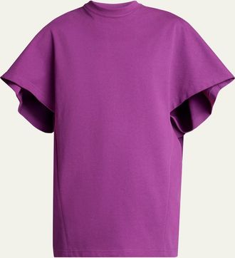 Balenciaga Structured Heavy Jersey T-Shirt