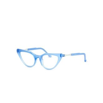 Vava Bl 0029 Crystal Blue Matt Eyeglasses - unisex - Brillen - Blauw - 53 MM - Accessoires
