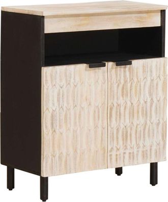 vidaXL Aparador Con Almacenamiento Acabado De Lavado 60 X 33 X 75 Cm Vidaxl