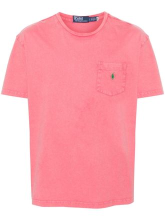 Polo Ralph Lauren T-shirt girocollo Polo Pony - Rosso