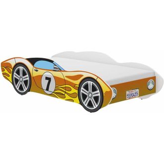 OEM Cama Infantil Coche Corvetta 160x80 Amarillo