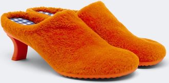 Loewe Dive shearling mules