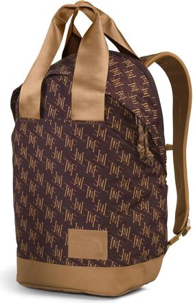 The North Face Never Stop Daypack Womens Brown TNF Monogram Backpack UPS1164