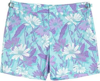 Lords of Harlech Neptune Tailored Swim Short in Springtime Spearmint at Nordstrom, Size 34