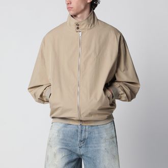 Maison Margiela Zip-up jacket in cotton blend