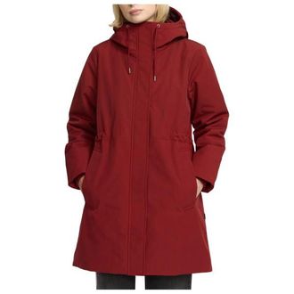 Selfhood Parka Jacket Mantel f&uuml;r Damen | rot