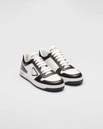 Prada Downtown perforated leather sneakers
