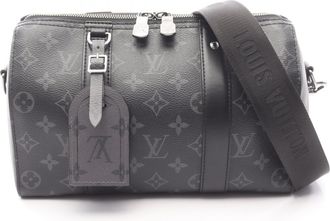 Louis Vuitton Black Gray Monogram Monogram Eclipse Handbag Shoulder Bag (Pre-Owned)