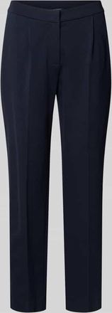 Luisa Cerano Luisa Cerano Stoffhose mit franz&ouml;sischen Eingrifftaschen in Marine, Gr&ouml;&szlig;e 34