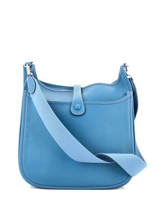 Hermès Evelyne Bag Gen II Clemence GM crossbody bag - Blauw
