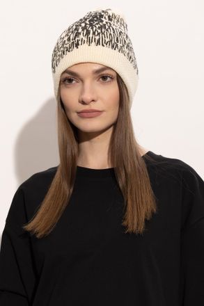 Yohji Yamamoto Cap With Print, Unisex, Cream