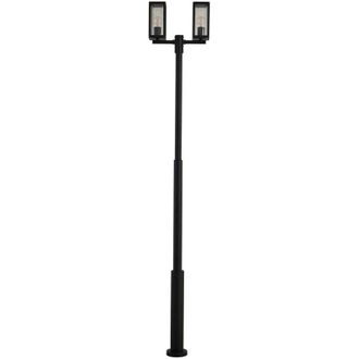 Lucande Post Lightdimmable Siveta made of Aluminium