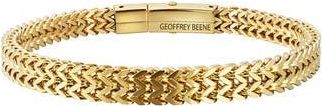 Geoffrey Beene Mens Franco Chain Bracelet in Gold at Nordstrom Rack
