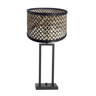Steinhauer L&aacute;mpara De Mesa - Stang - Negro - Bamb&uacute; Metal - - Steinhauer