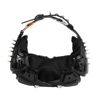 Innerraum M02 Kleine Halve Maan Tas - Dames - Mini tas - Zwart - ONE Size - Katoen - Tassen