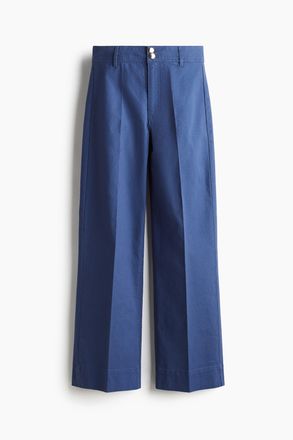 H&M Hose aus Canvas - Blau