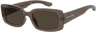 Under Armour UA CROSSOVER FL4/70 Womens Sunglasses Brown Size 53