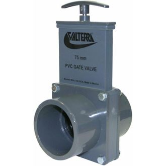None Valvola a strappo con alberino in acciaio inox, manicotto adesivo 2x, 75 mm