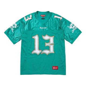 SUPREME FW26 x b.b. Simon Football Jersey Teal SUP-FW26-076-TEL