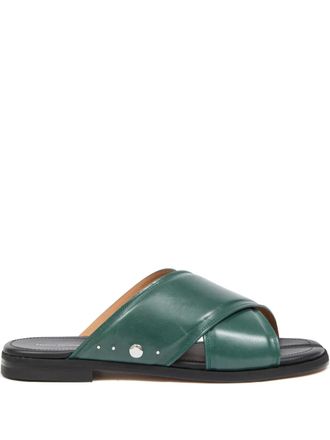 Maison Margiela Tabi crossed sandals - Green