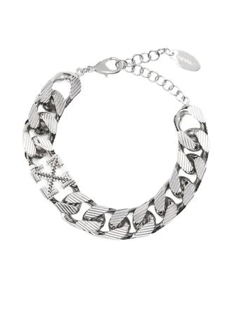 Off-white Arrow chain bracelet - Silver