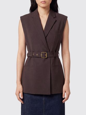 Pinko Waistcoat Woman color Brown