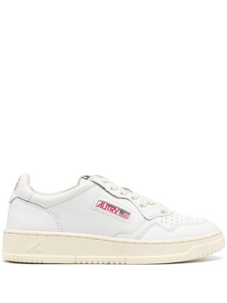 Autry Sneakers Liberty Island in pelle - Bianco