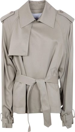 Frankie Shop Elva Fluid Short Trench