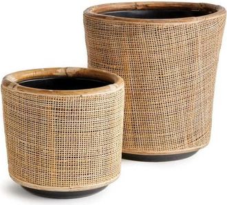 Napa Home & Garden Lyla Dry Basket Planters, Set of 2 in Beige at Nordstrom