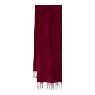 Moschino Sciarpa in lana merino - - Accessories - Uomo - Rosso - ONE SIZE