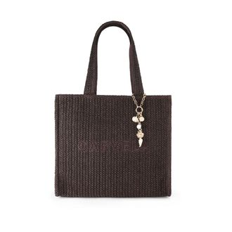 Carvela Womens Florentina Shopper Bag - Brown Fabric - One Size