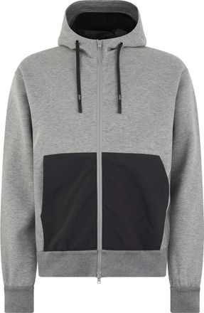 Herno Casual Hoodie - Heren - Vesten met rits - Grijs - L - Katoen - Hoodies & sweatvesten