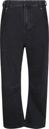 Entire studios Wide Jeans - Dames - Loose Fit Jeans - Zwart - M - Katoen - Jeans