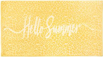 KASANOVA Telo mare 90x170 cm giallo maculato Summer