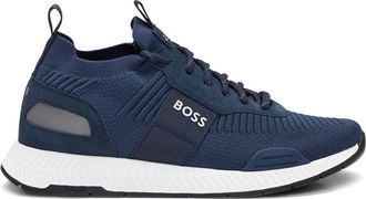 BOSS knitted-upper sneakers - men - Recycled Polyester/Elastane/Polyester/Recycled Polyester/Polyurethane/Elastane/Polyethylene vinyl acetate (PE