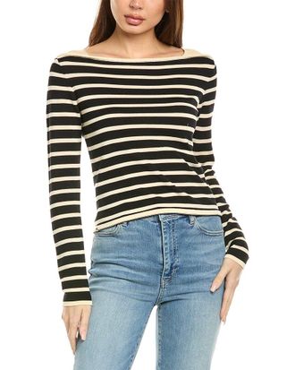 Frame Denim Stripe Sweater