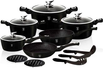 Berlinger Haus Juego De Ollas De Granito Berlingerhaus Bh-1474