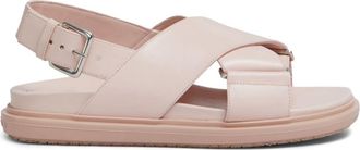 Marni Fussbet leather sandals - women - Leather - 38 - Pink