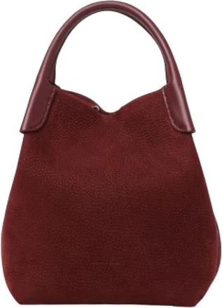 Loro Piana Small Bale Bag - Dames - Handtassen - Bruin - ONE Size - Katoen - Tassen