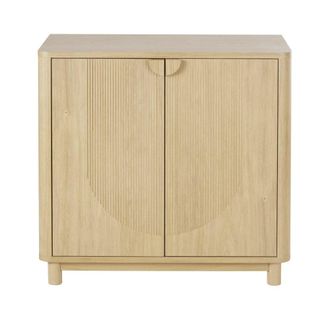 Maisons du monde Mueble peque&ntilde;o de almacenaje profesional con 2 puertas