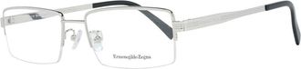 Ermenegildo Zegna Silver Titanium Glasses Mens (Frames)