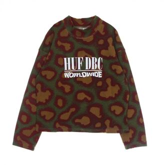 HUF Sweatshirts, female, Green, XS, Sweatshirts