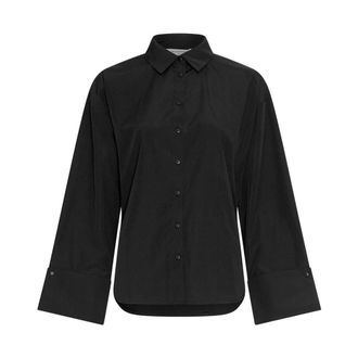 Moss Copenhagen Dames, Blouses & Shirts, Zwart, Maat: Xs/S