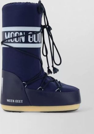 Moon Boot logo-print nylon ankle boots