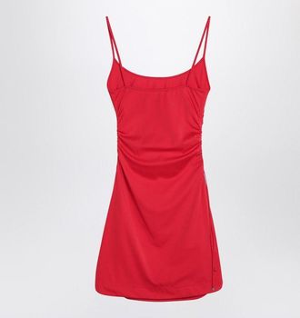 The Attico Womens Red Beach Cover-up In Stretch Fabric Nylon - Size EU 38 (Womens)