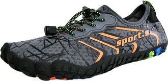 Generic Wading Shoes for Men Barefoot Skin Quick Drying Breathable Swimming Shoes Lightweight Watersport Sport Shoes Comfortable Non Slip Water Shoes for Swim